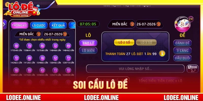 Soi cầu lô đề là chuyên mục nhiều cược thủ quan tâm tìm hiểu