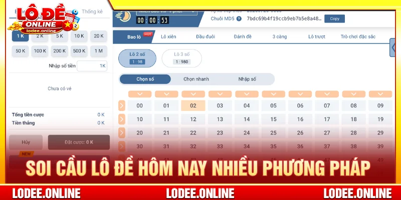 Tổng hợp các phương pháp soi cầu phổ biến hiện nay
